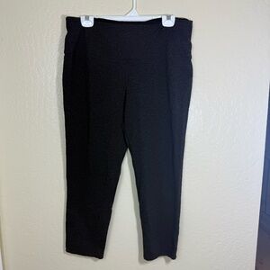 Jones & Co. Black Heather Stretch Trouser Size 1X